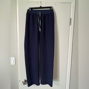 Figs Navy Blue Scrub Pants XS